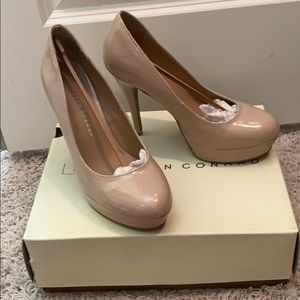 Lauren Conrad Nude Platform Heels
